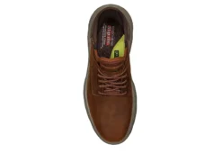 Skechers Mens Slip-ins Garza Sneaker - Brown -Skechers Sales US 01 502538 03