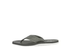 Margaritaville Mens Palm Flip Flop Sandal - Grey -Skechers Sales US 01 502736 03