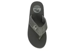 Margaritaville Mens Palm Flip Flop Sandal - Grey -Skechers Sales US 01 502736 05
