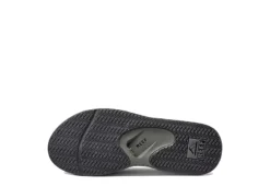 Reef Mens Fanning Flip Flop Sandal - Grey -Skechers Sales US 01 502817 03
