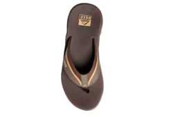 Reef Mens Anchor Flip Flop Sandal - Brown -Skechers Sales US 01 502843 02