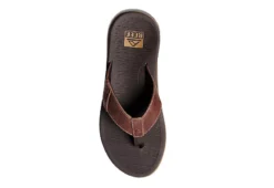 Reef Mens Santa Ana Flip Flop Sandal - Brown -Skechers Sales US 01 502848 02