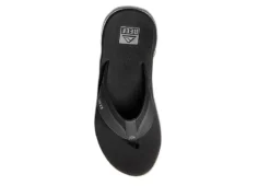 Reef Mens Anchor Flip Flop Sandal - Black -Skechers Sales US 01 502861 02