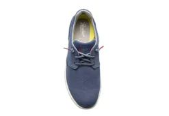 Florsheim Mens Crossover Canvas Plain Toe Slip On Sneaker - Navy -Skechers Sales US 01 502873 05