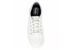 Keds Girls Kickstart Sneaker - White -Skechers Sales US 01 531365 05