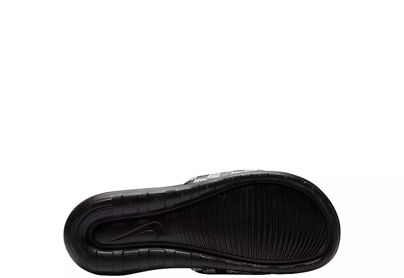 Nike Mens Victori One Print Slide Sandal - Black 5 Nike Mens Victori One Print Slide Sandal - Black - Image 5