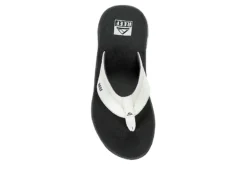 Reef Mens Anchor Flip Flop Sandal - White -Skechers Sales US 01 544177 05