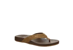 Reef Mens Cushion Spring Flip Flop Sandal - Brown