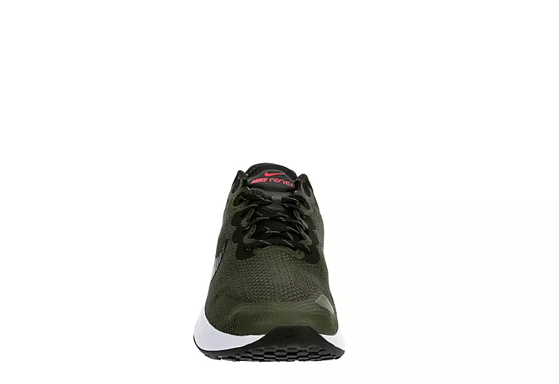Nike Mens Renew Ride 3 Running Shoe - Olive 3 Nike Mens Renew Ride 3 Running Shoe - Olive - Image 3
