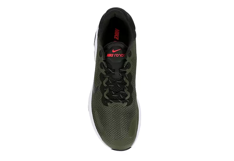 Nike Mens Renew Ride 3 Running Shoe - Olive 6 Nike Mens Renew Ride 3 Running Shoe - Olive - Image 6