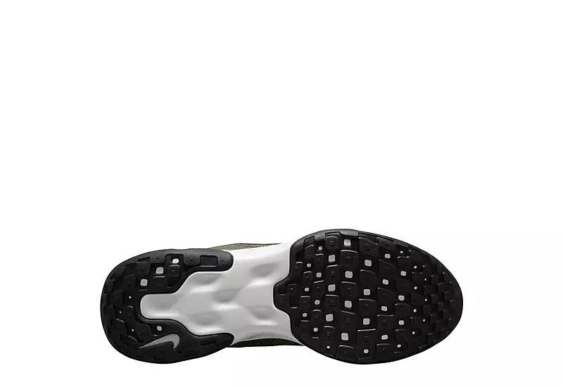 Nike Mens Renew Ride 3 Running Shoe - Olive 7 Nike Mens Renew Ride 3 Running Shoe - Olive - Image 7