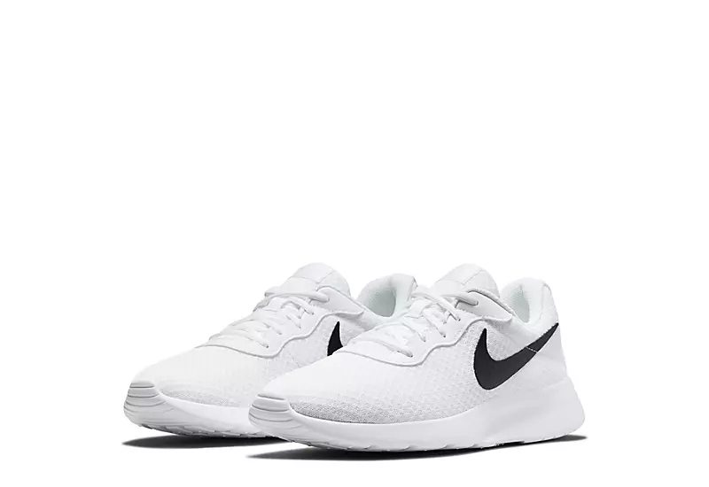 Nike Mens Tanjun Sneaker - White 1 Nike Mens Tanjun Sneaker - White