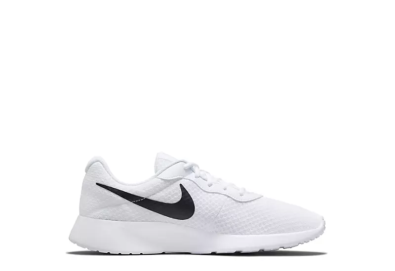 Nike Mens Tanjun Sneaker - White 2 Nike Mens Tanjun Sneaker - White - Image 2