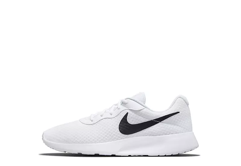 Nike Mens Tanjun Sneaker - White 3 Nike Mens Tanjun Sneaker - White - Image 3