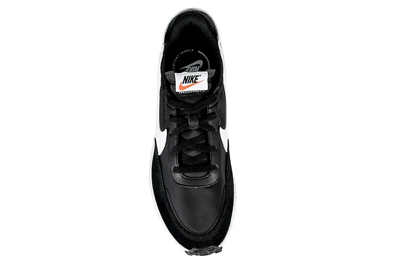Nike Mens Waffle Debut Sneaker - Black 6 Nike Mens Waffle Debut Sneaker - Black - Image 6