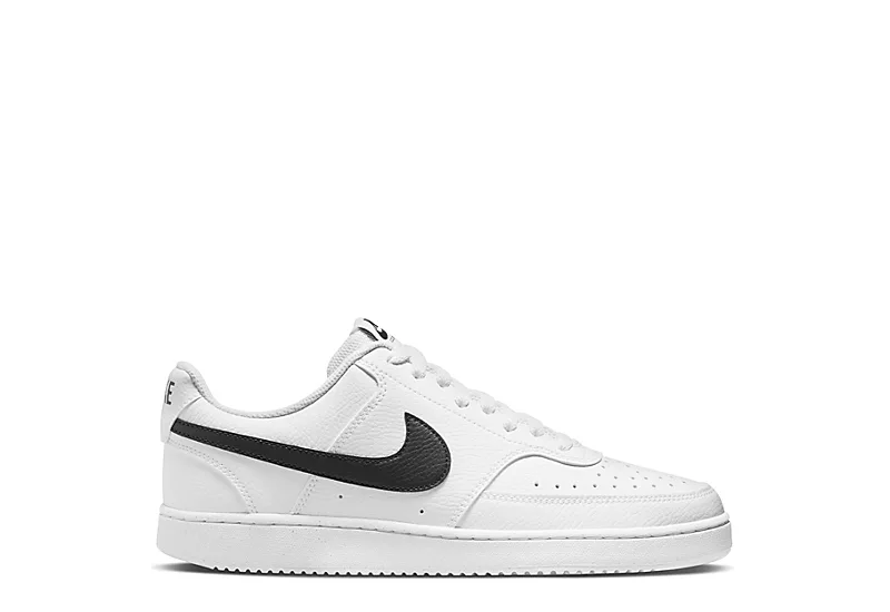 Nike Mens Court Vision Low Sneaker - White 1 Nike Mens Court Vision Low Sneaker - White