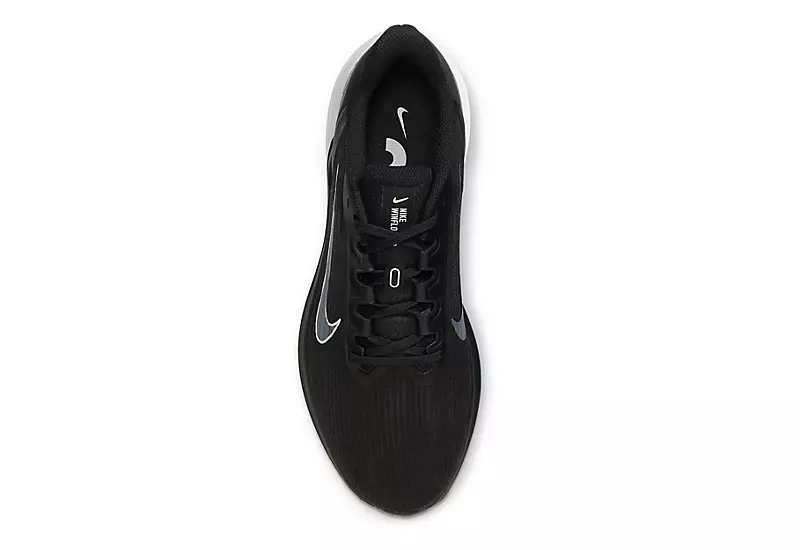Nike Mens Air Winflo 9 Running Shoe - Black 5 Nike Mens Air Winflo 9 Running Shoe - Black - Image 5