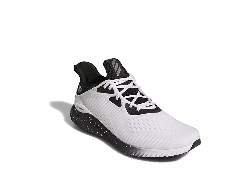 Adidas Mens Alphabounce Running Shoe - White 1 Adidas Mens Alphabounce Running Shoe - White