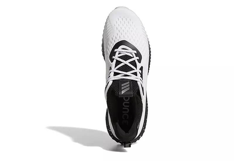 Adidas Mens Alphabounce Running Shoe - White 5 Adidas Mens Alphabounce Running Shoe - White - Image 5