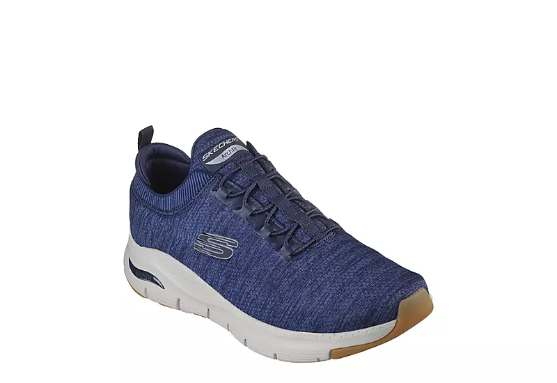 Skechers Mens Arch Fit - Navy 1 Skechers Mens Arch Fit - Navy