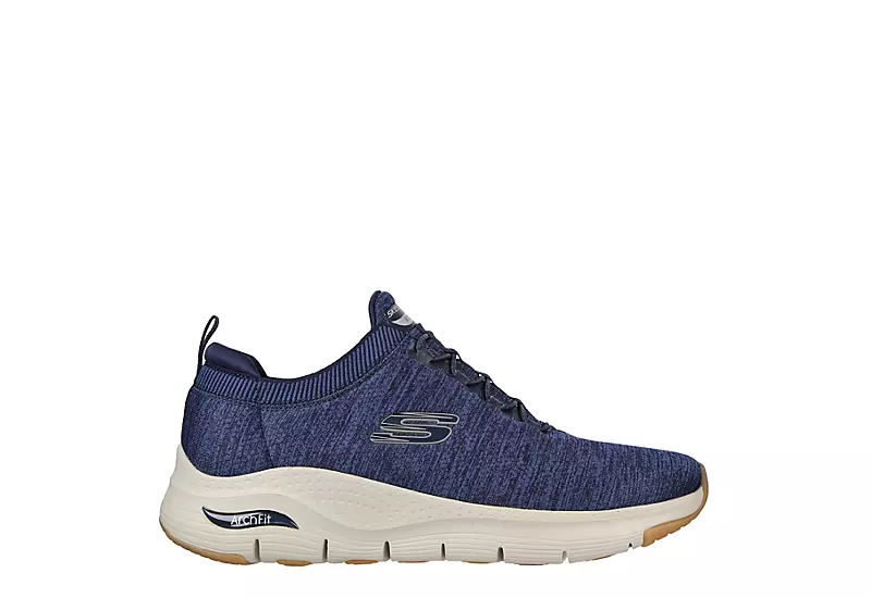Skechers Mens Arch Fit - Navy 2 Skechers Mens Arch Fit - Navy - Image 2