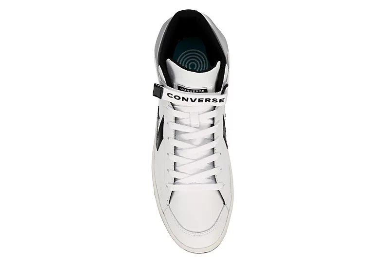 Converse Mens Pro Blaze Strap Sneaker - White 6 Converse Mens Pro Blaze Strap Sneaker - White - Image 6