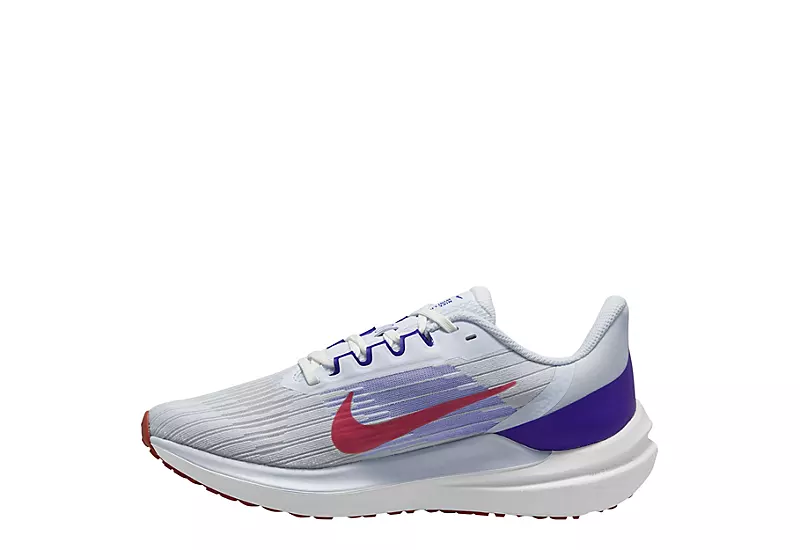 Nike Mens Air Winflo 9 Running Shoe - Grey 3 Nike Mens Air Winflo 9 Running Shoe - Grey - Image 3