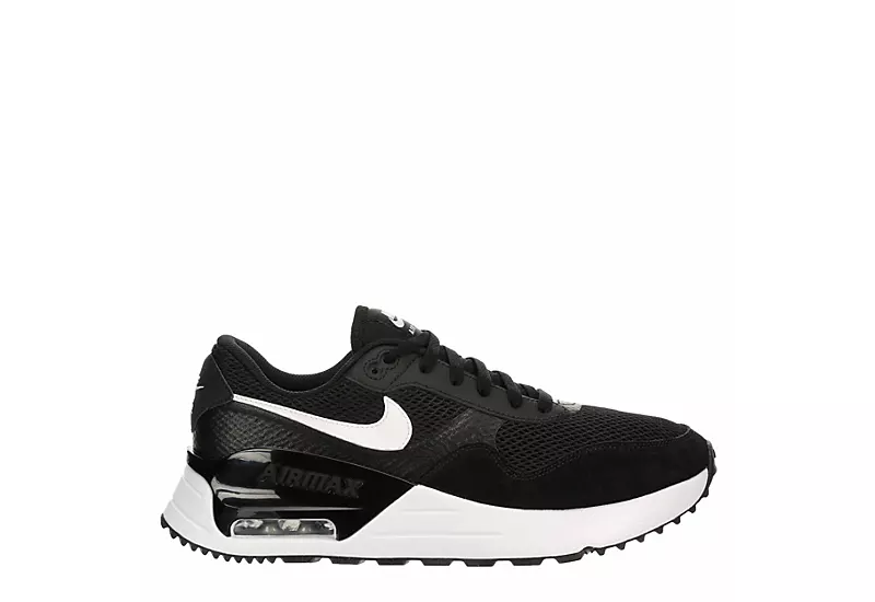 Nike Mens Air Max Systm Sneaker - Black 2 Nike Mens Air Max Systm Sneaker - Black - Image 2