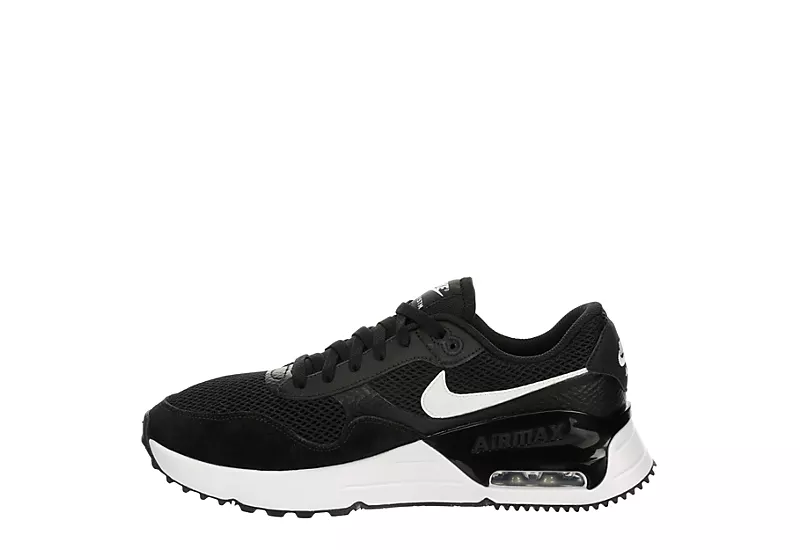 Nike Mens Air Max Systm Sneaker - Black 4 Nike Mens Air Max Systm Sneaker - Black - Image 4