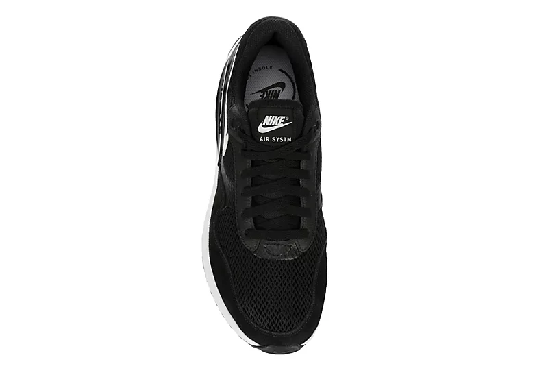 Nike Mens Air Max Systm Sneaker - Black 6 Nike Mens Air Max Systm Sneaker - Black - Image 6