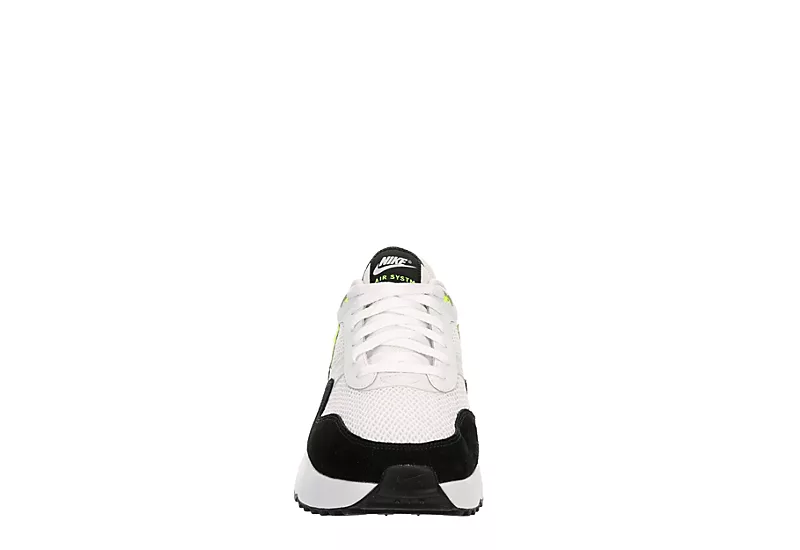 Nike Mens Air Max Systm Sneaker - White 3 Nike Mens Air Max Systm Sneaker - White - Image 3
