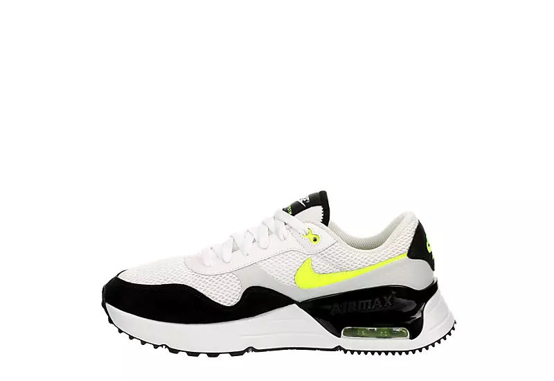 Nike Mens Air Max Systm Sneaker - White 4 Nike Mens Air Max Systm Sneaker - White - Image 4