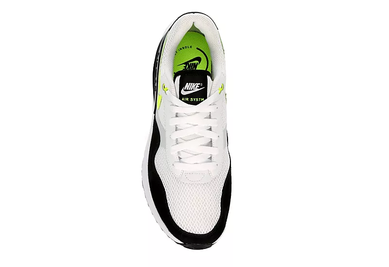 Nike Mens Air Max Systm Sneaker - White 6 Nike Mens Air Max Systm Sneaker - White - Image 6