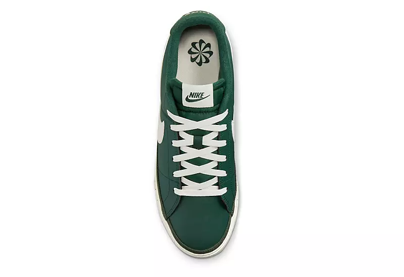 Nike Mens Court Legacy Low Sneaker - Green 5 Nike Mens Court Legacy Low Sneaker - Green - Image 5