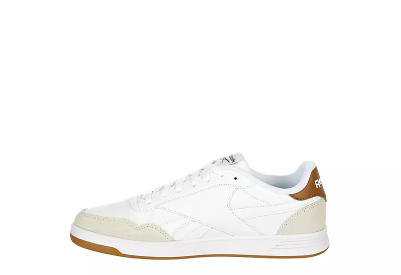 Reebok Mens Court Advance Sneaker - White 4 Reebok Mens Court Advance Sneaker - White - Image 4