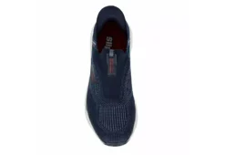 Skechers Mens Slip-ins Max Cushioning Advantageous - Navy -Skechers Sales US 01 601352 05