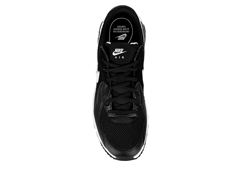 Nike Mens Air Max Excee Sneaker - Black 6 Nike Mens Air Max Excee Sneaker - Black - Image 6