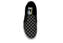 Vans Mens Asher Deluxe Slip On Sneaker - Black -Skechers Sales US 01 630178 05