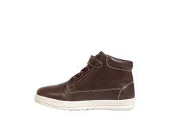 Deer Stags Boys Niles Lace-up Boot - Dark Brown -Skechers Sales US 01 700432 03