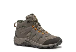 Merrell Boys Oakcreek Mid Hiking Shoe - Brown