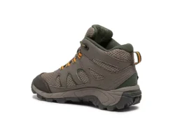Merrell Boys Oakcreek Mid Hiking Shoe - Brown -Skechers Sales US 01 701223 02