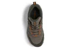 Merrell Boys Oakcreek Mid Hiking Shoe - Brown -Skechers Sales US 01 701223 03