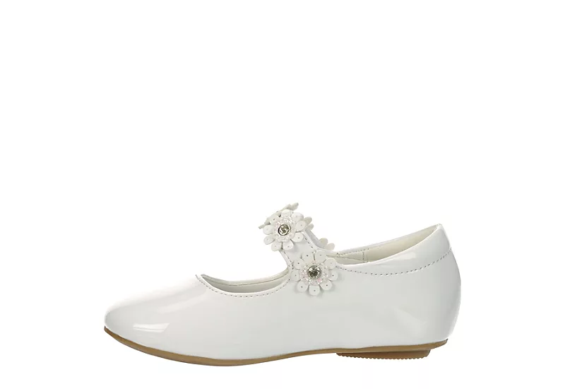 Cupcake Couture Girls Infant Daisee Dress Flat - White 4 Cupcake Couture Girls Infant Daisee Dress Flat - White - Image 4