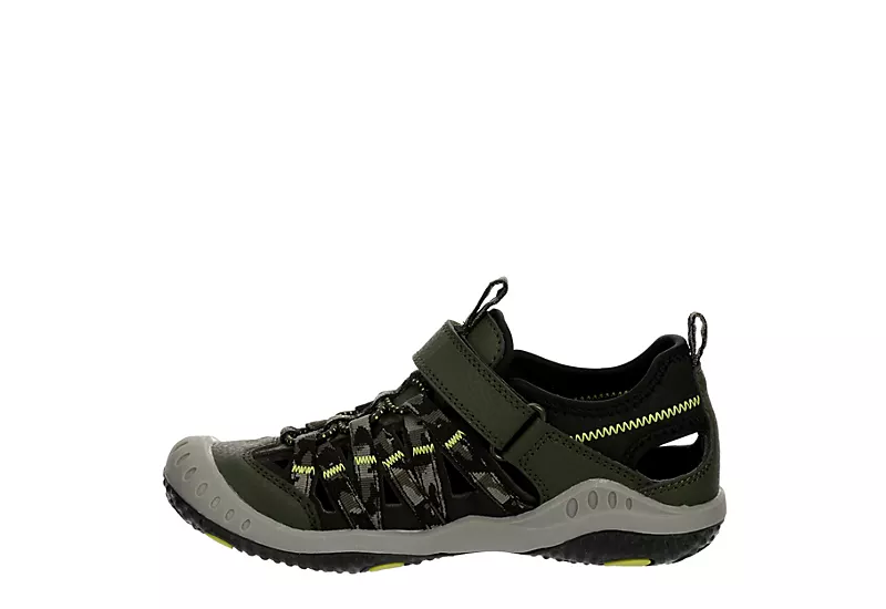 Highland Creek Boys Fisher Water Shoe - Olive 4 Highland Creek Boys Fisher Water Shoe - Olive - Image 4