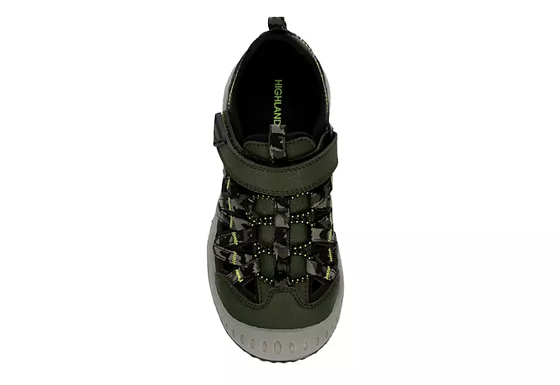Highland Creek Boys Fisher Water Shoe - Olive 6 Highland Creek Boys Fisher Water Shoe - Olive - Image 6