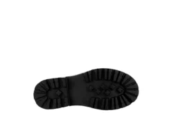 Madden Girl Girls Jrozzie Combat Boot - Black -Skechers Sales US 01 702524 06