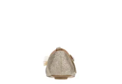 Cupcake Couture Girls Infant Bowtiful Flat - Gold -Skechers Sales US 01 702536 04