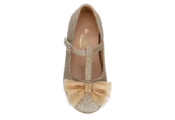 Cupcake Couture Girls Infant Bowtiful Flat - Gold -Skechers Sales US 01 702536 05