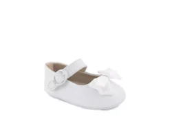 Baby Deer Girls Infant Mckenna Dress Flat - White