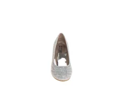 Badgley Mischka Girls Jemtastic Dress Shoe - Silver -Skechers Sales US 01 702612 02
